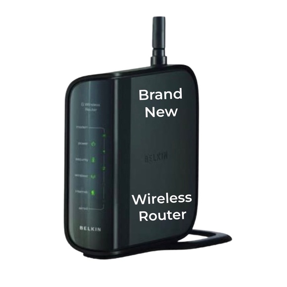 Factory sealed! Brand-New Belkin Wireless Cable/Dsl Router - Picture 3 of 3